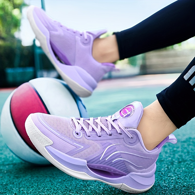 Purple volleyball shoes on sale