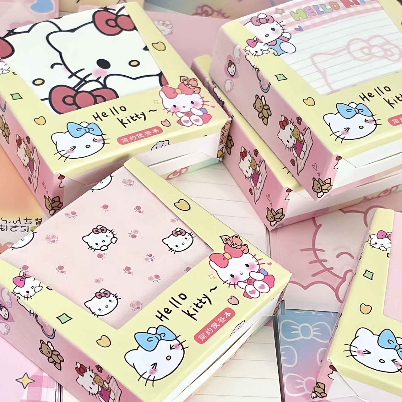 

Sanrio Notes 4-pack Hello Kitty And Notepads For Office And Home Use