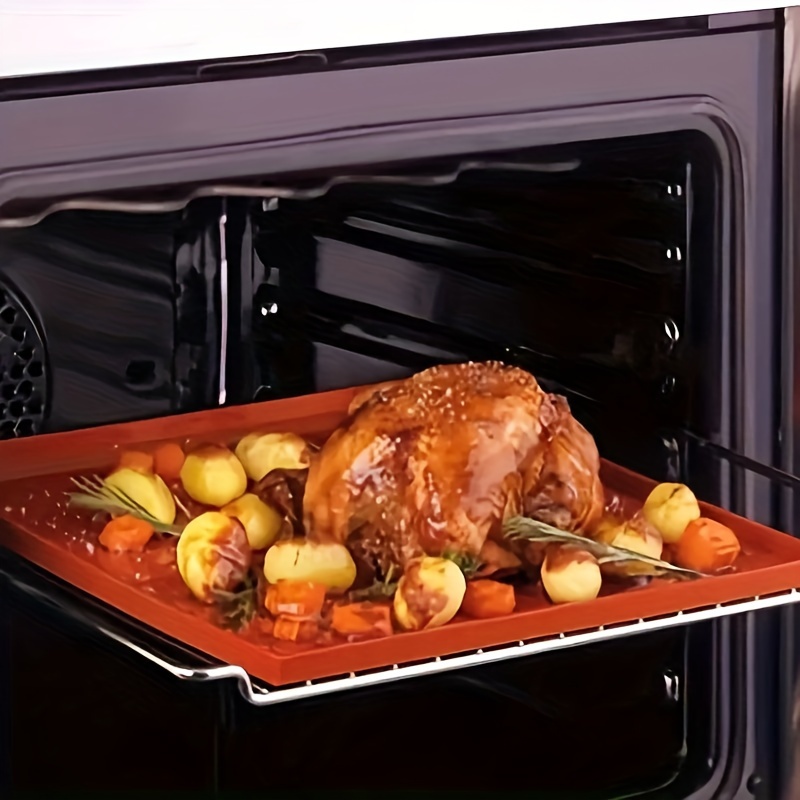 1pc, Silicone Swiss Roll Cake Mat - Non-Stick Baking Mold For Perfect Swiss Rolls - Kitchen Gadgets And Accessories For Easy Baking - 30.99cm X 25.98cm Size