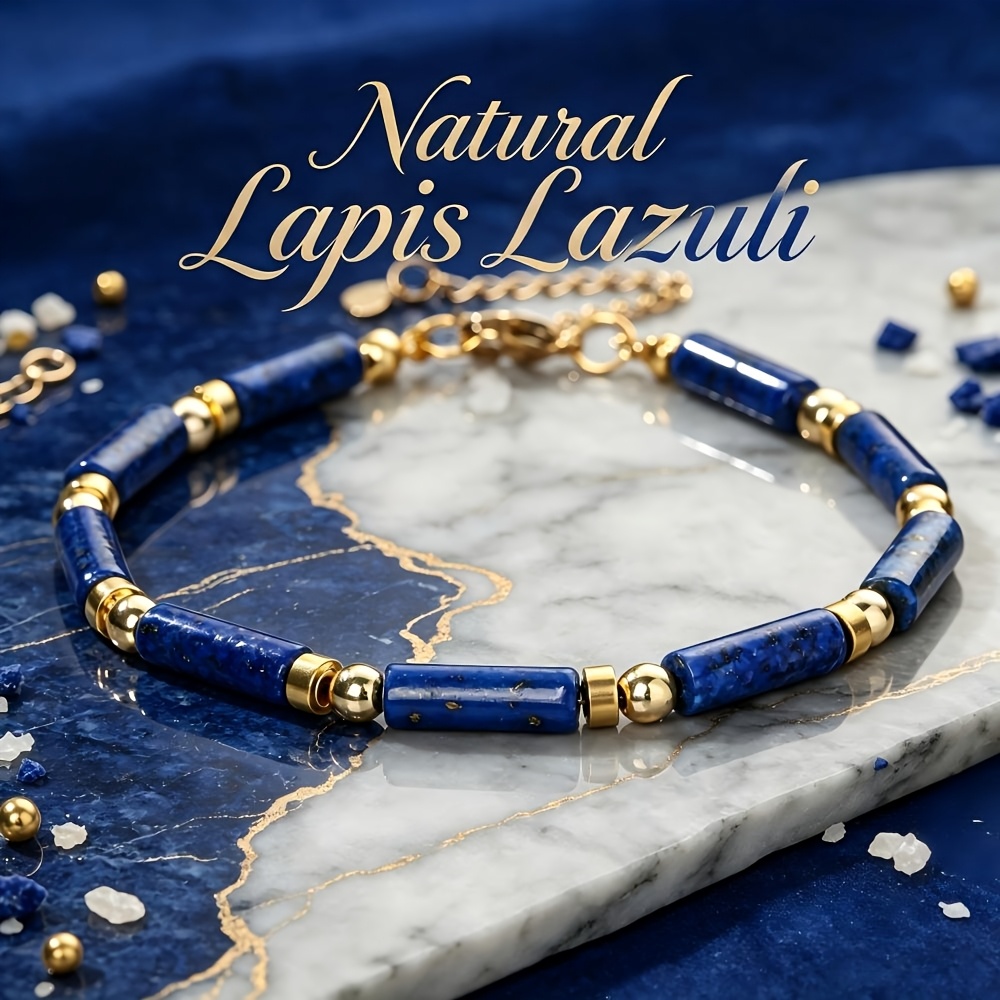 TEMU 1 Vintage- Stone Bracelet, A Bohemian-style Hand-beaded Bracelet. Unisex Jewelry Suitable For Everyday Wear And Various Occasions, Making It A