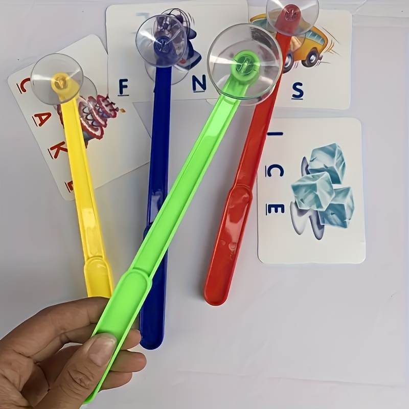 

1pc Fun Suction Cup Hammer - Creative Desktop Card Game Accessory, Random Color