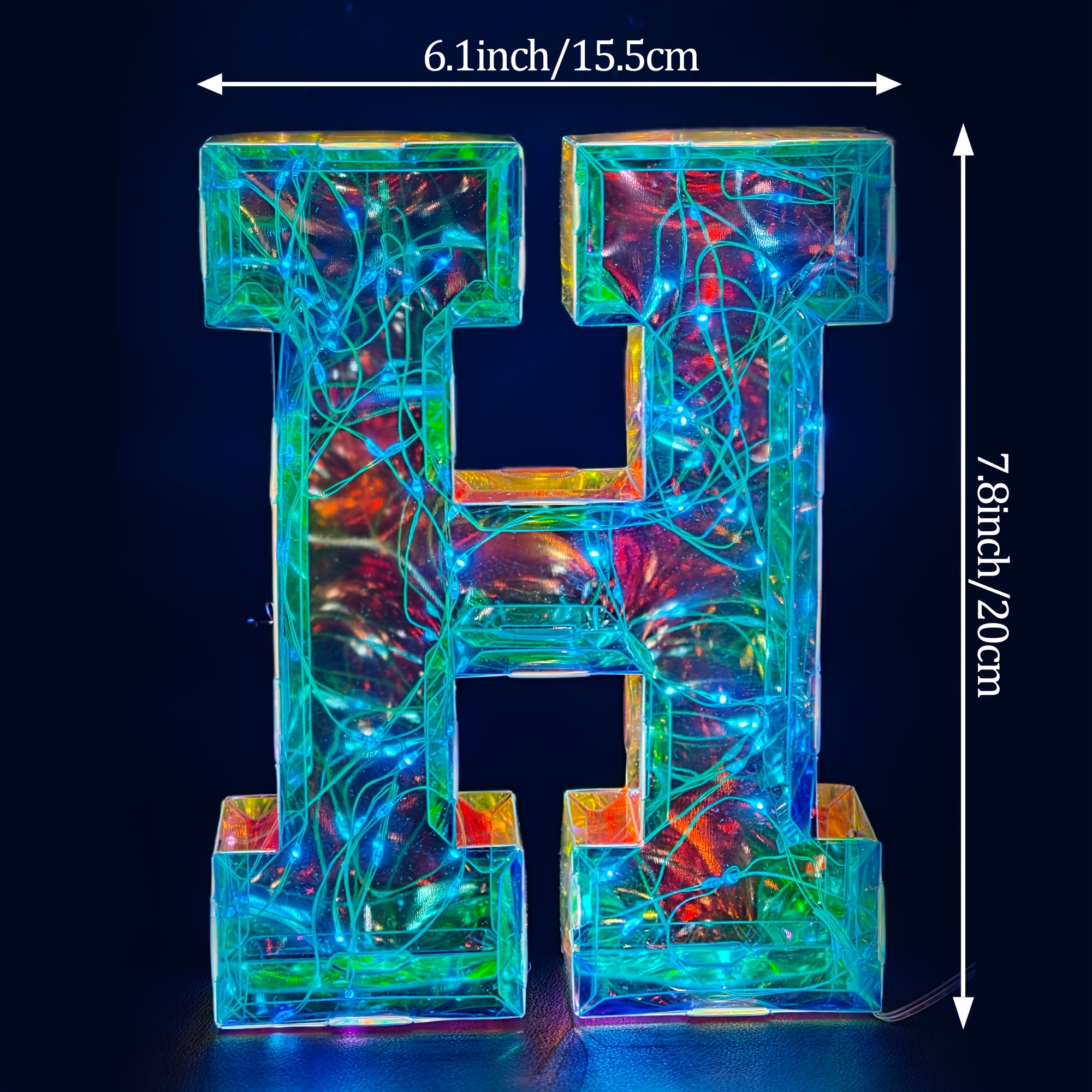 LED Color-Changing Letter and Number Lights