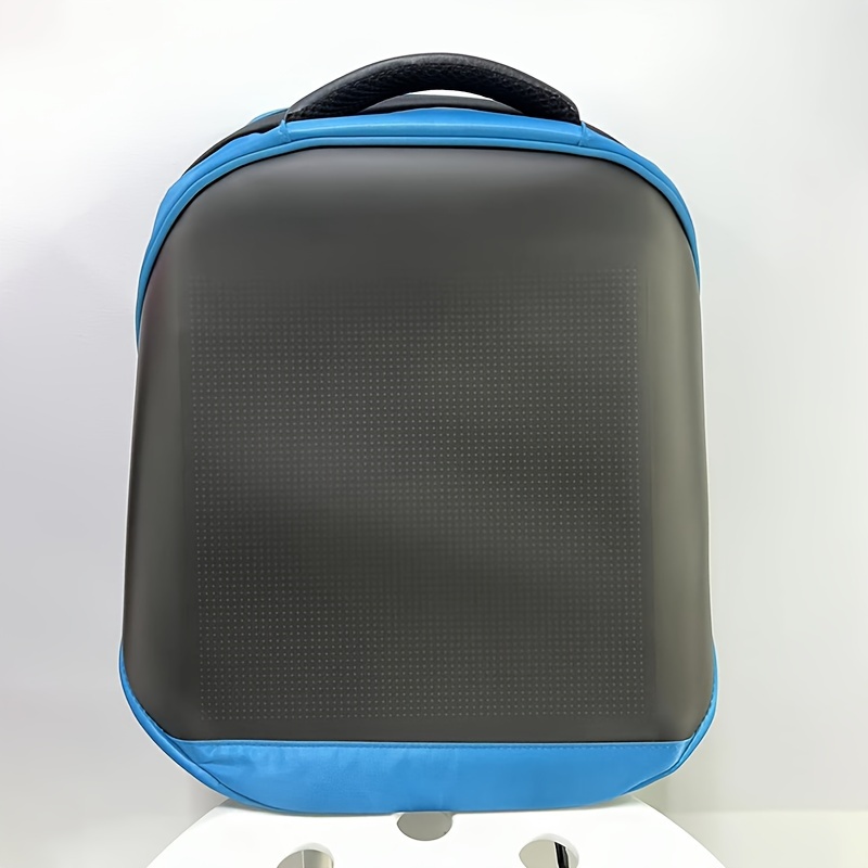 Mochila LED, mochila impermeable con pantalla programable, mochila para  motocicleta, mochila para portátil de viaje (deportes de moda), Negro -