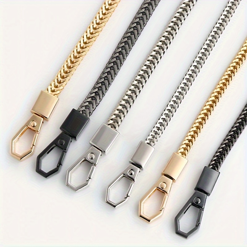 

1pc Metal Chain Single Alloy Chain 100cm/120cm For Snake Bone Chain Bag Chain Shoulder Crossbody Bag Chain Shoulder Strap Accessories