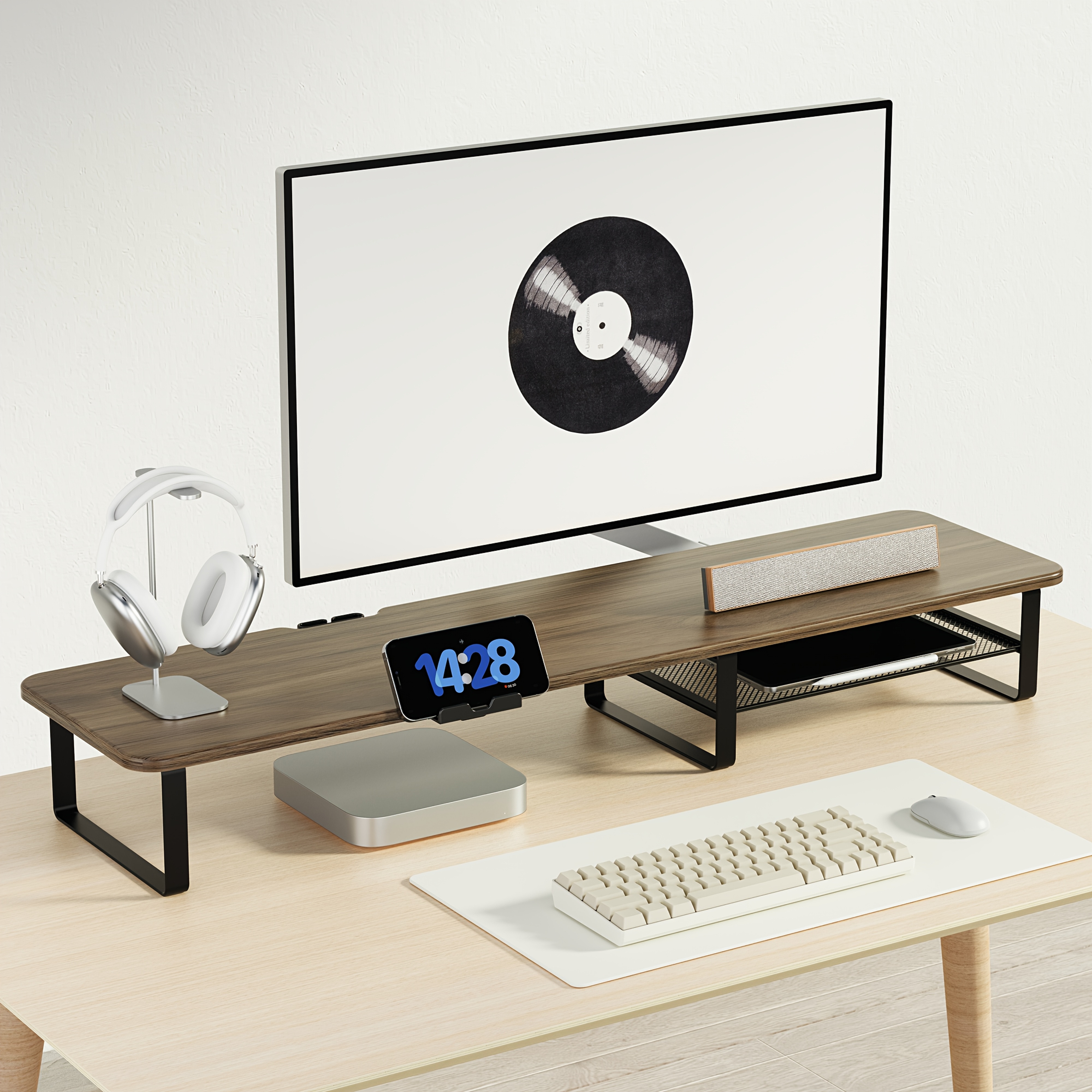 desk monitor riser sold on Temu Australia