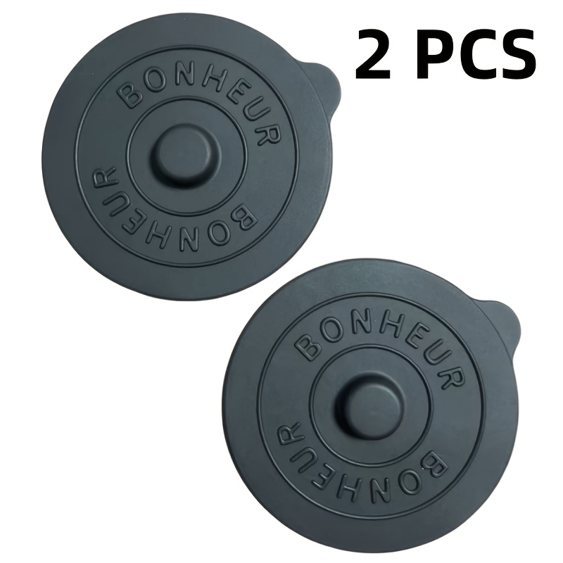 Image of 2pcs Silicone Cup Lids, Dust-proof Lids For Mugs, Tea Cups, Glasses, And Water Glasses, Nordic Style, Christmas Gift, Halloween Gift For Family, Colleagues