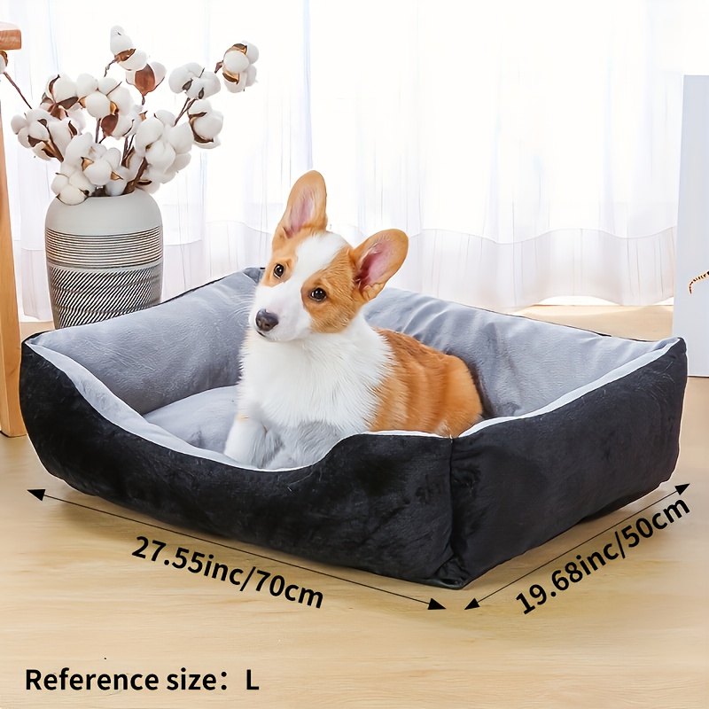new summer     bed multi size design for small to large dogs and cats deep sleep mat   use thick polyester filling   fabric plush warm padding suitable for 2 3 pets simultaneously 16 indoor scenes Product details 5