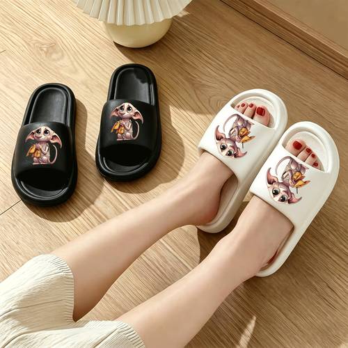 photo de l'article chaussons wb pour hommes et femmes - wb (///) - convient pour intérieur, voyage, plage, cadeaux à thème - semelle durable, unisexe -