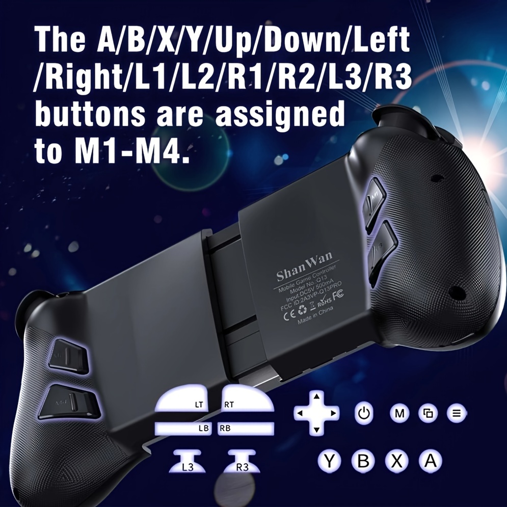 Telescopic Wireless Mobile Gamepad Joystick - Temu