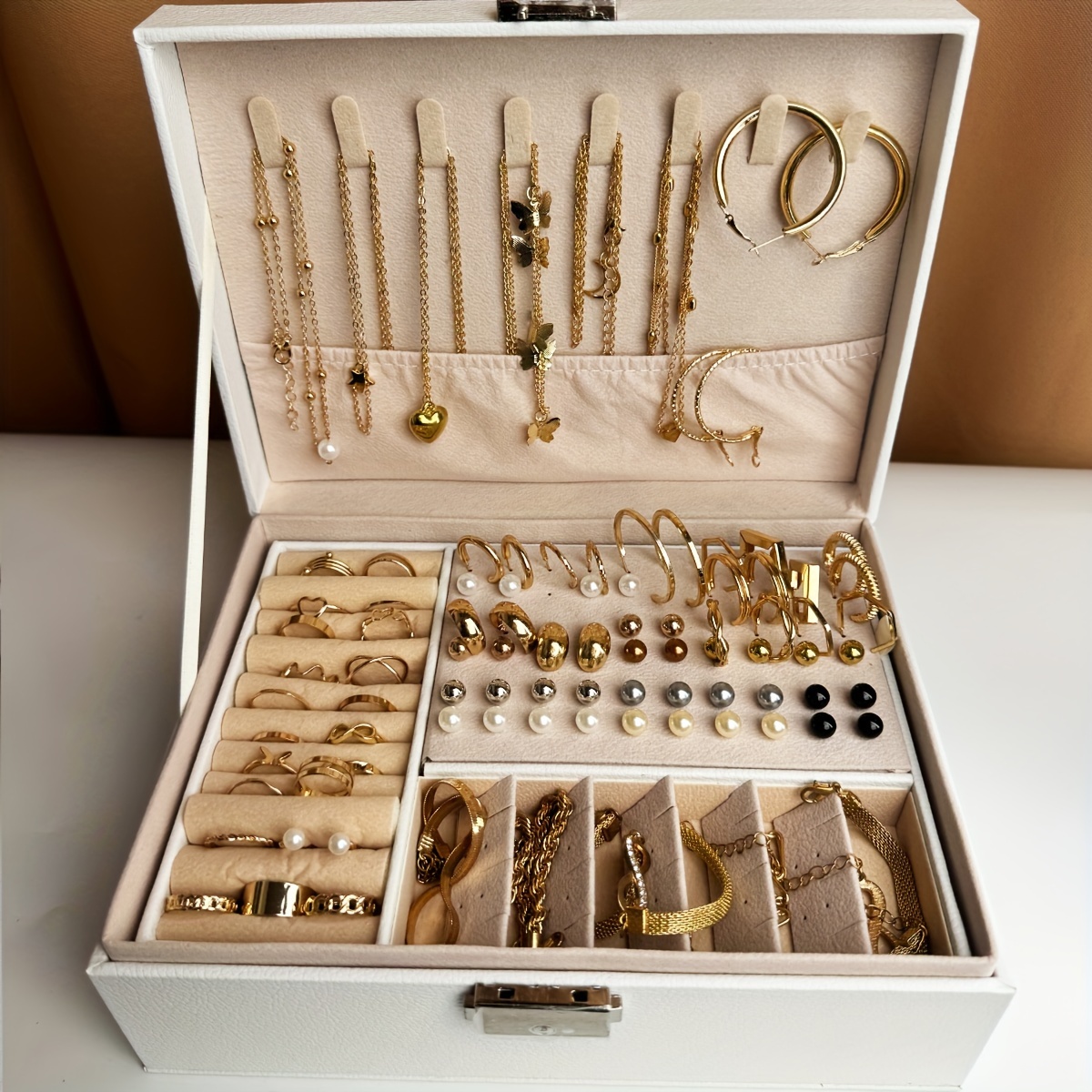 

94pcs Jewelry Set - , - Accessories , Zinc Alloy, For , , Dating, -, Suitable For Women. No Boxs.