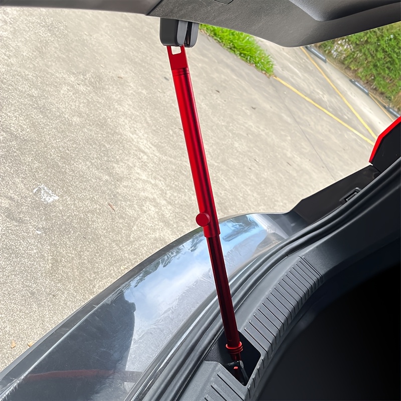 E-shop Verstellbare Auto-Polierstützstange - Ausziehbares Aluminiumlegierung-Halterungswerkzeug, Langlebige Kofferraumdeckel- & Türfixierstange,