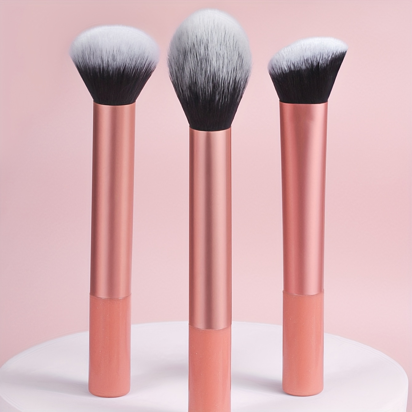 3pcs Makeup Brush Set Powder Brush Highlighter Concealer Brush Full Set Brushes Beauty Brushes