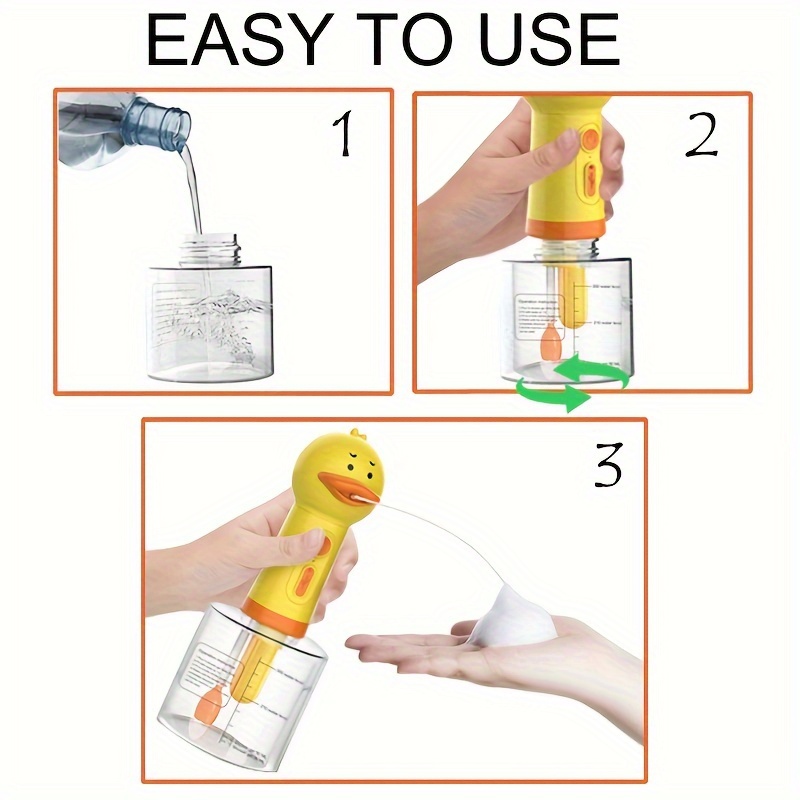pet electric foam shampoo dispenser for   bath rechargeable soap dispenser for pet bath bathroom kitchen sink details 4