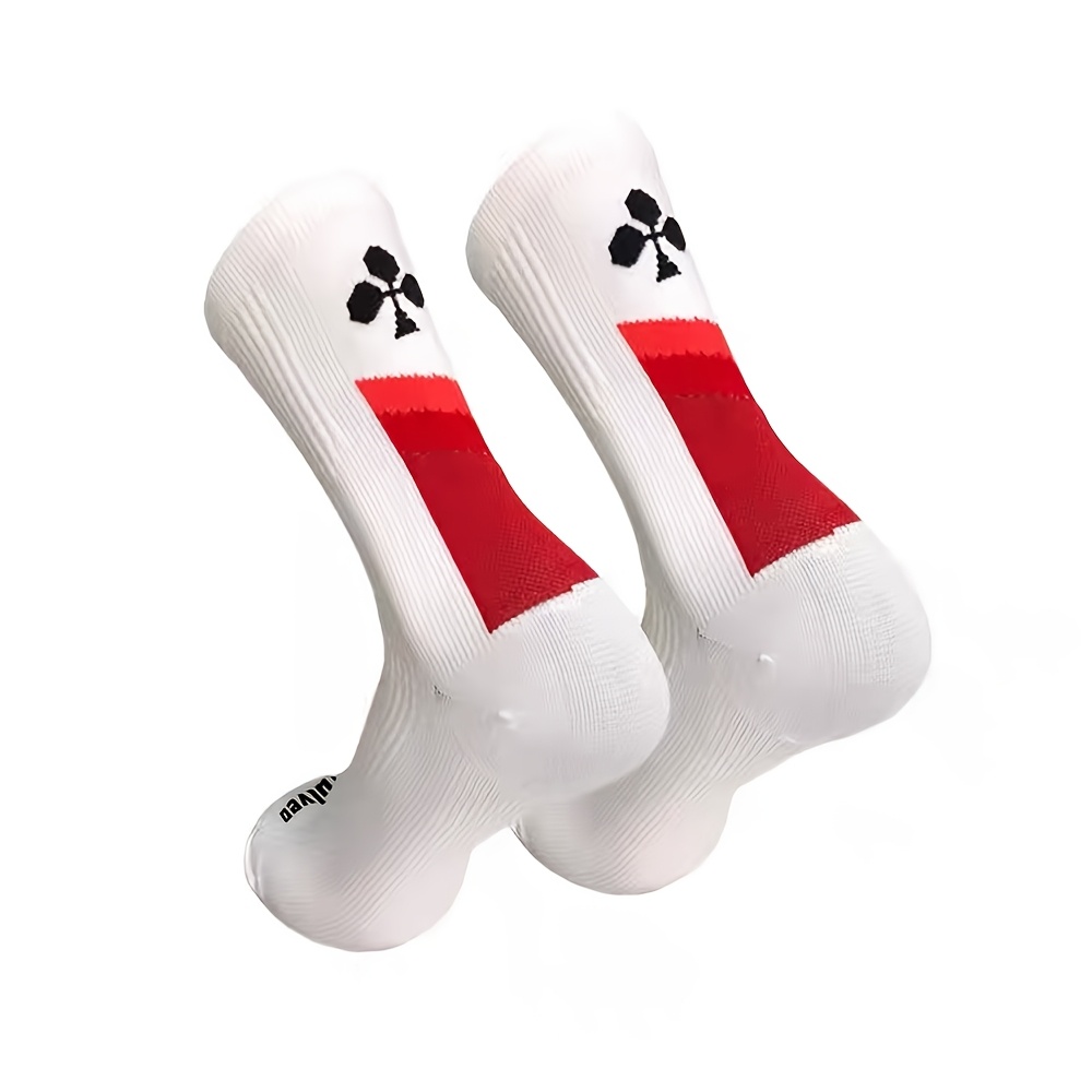 TEMU Cycling Socks, Comfortable And Soft, Sweat-absorbent And Breathable Football Accessories, Suitable For Men And Women For Home And Outdoor Sports