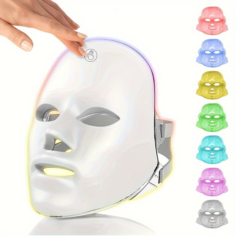 

Usb Powered Home Facial Beauty Instrument Led 7 Color Light Facial Tools