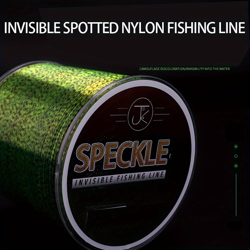 braided fishing line Invisible Spotted Nylon Fishing Line Speckle