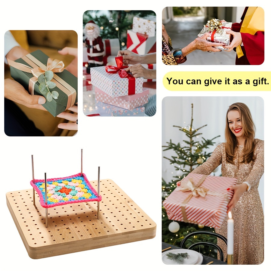 Bamboo Knitting Blocker Board Set 20 Stainless Steel Pins Temu Australia