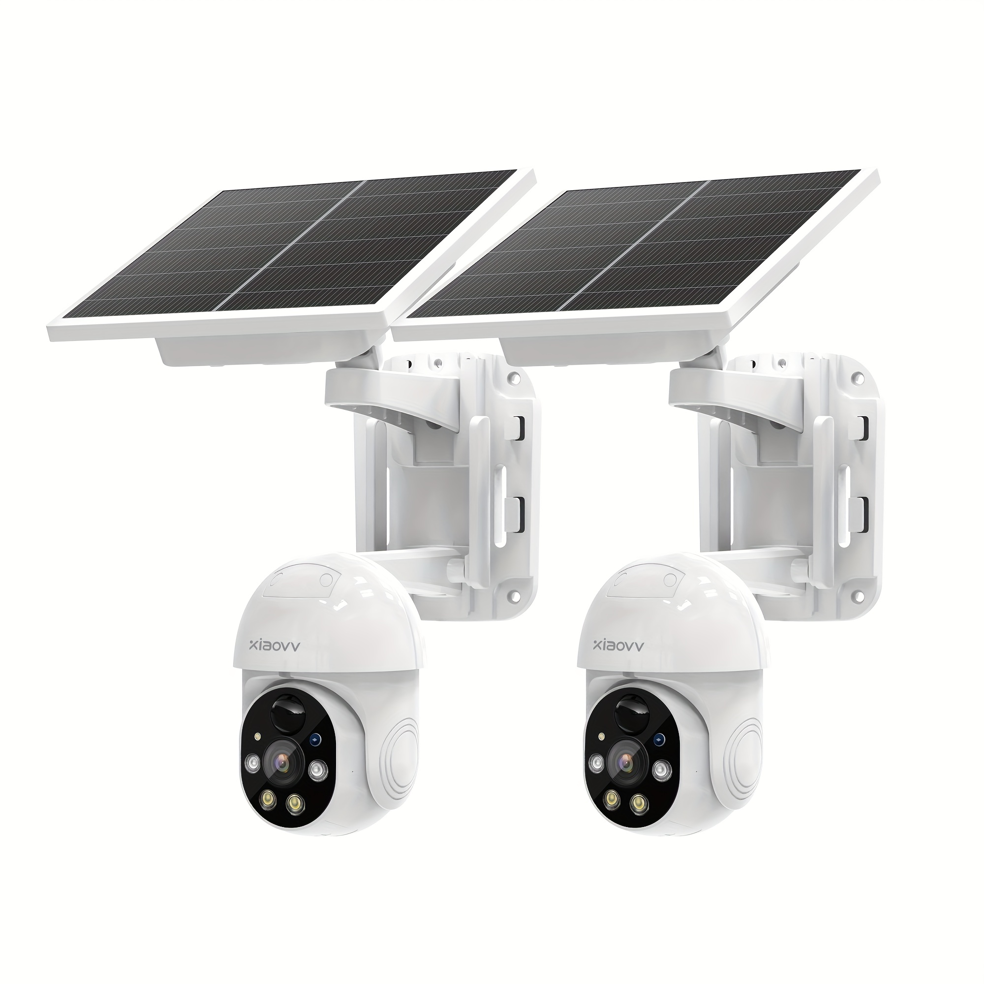 

Xiaovv P6 1080p Wireless Outdoor Solar Security Camera (2 Pcs)