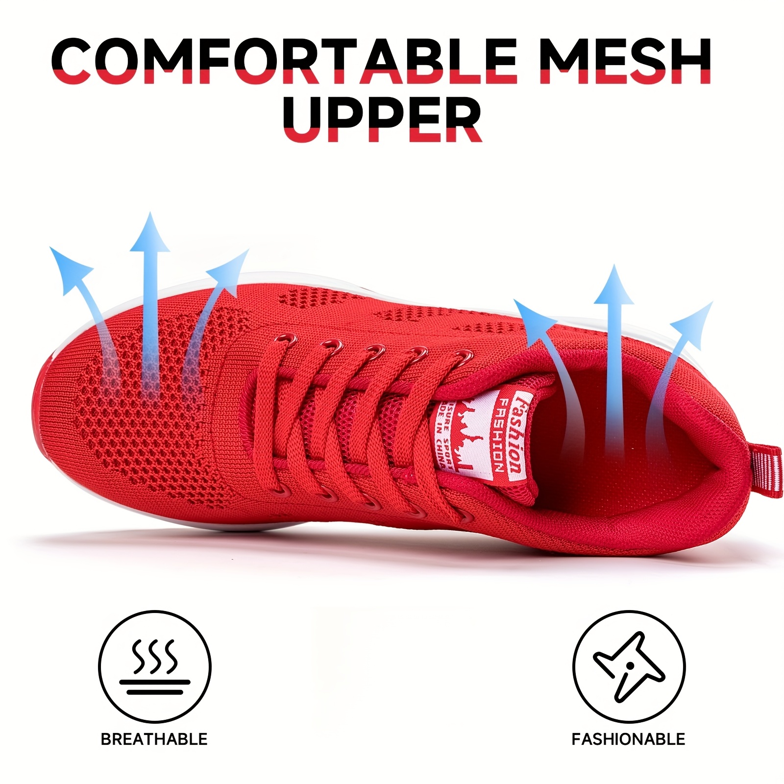 Zapatos Casuales de Suela Gruesa para Mujer 1912: Cómodos y Ligeros con Aumento de Altura - Imagen 8