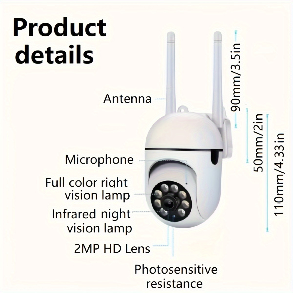  IP Telephone 3.5in Color Screen, 2.4G/5G WiFi