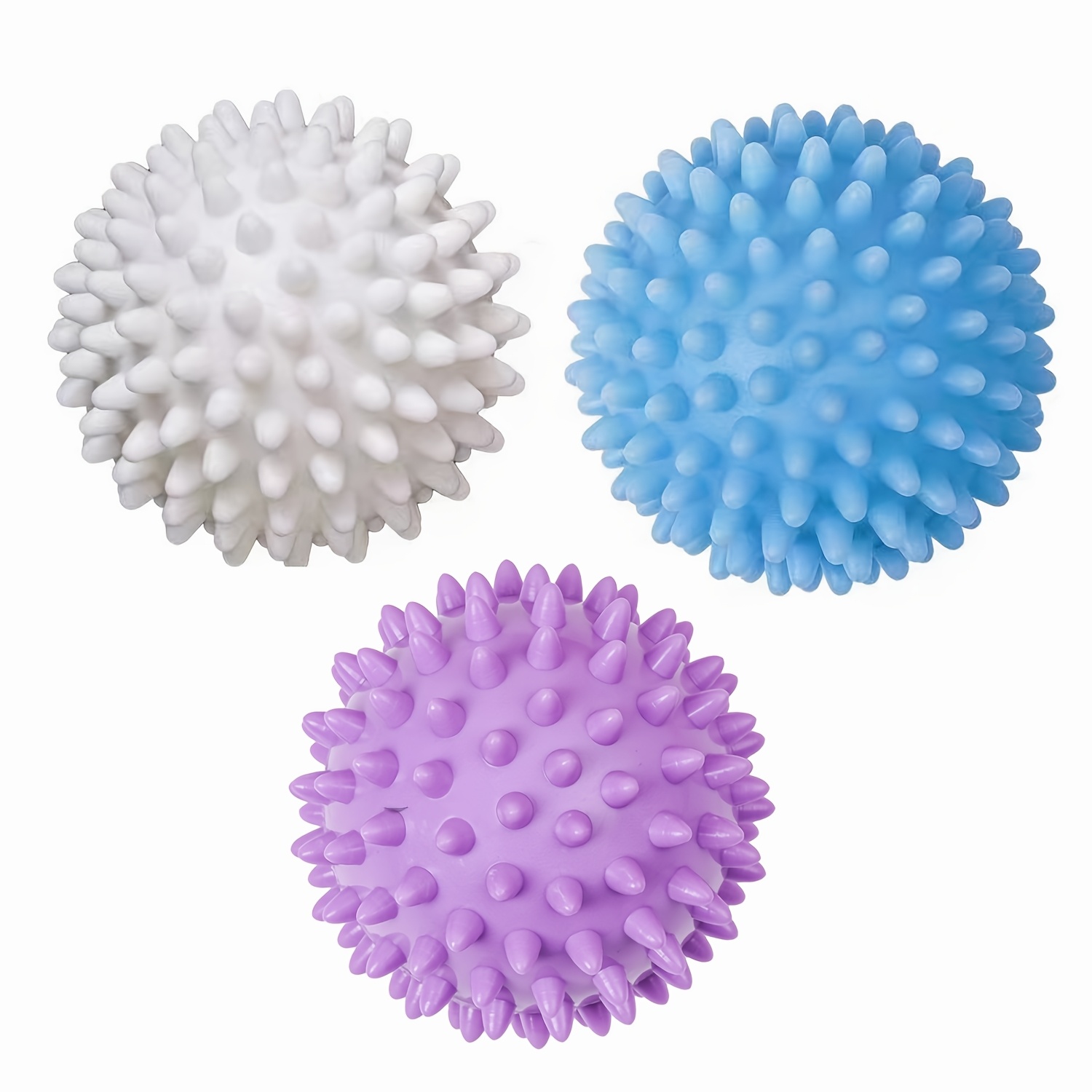 

3/5pcs, Random Colors, Laundry Balls, Reusable Anti-tangle Laundry Balls, Dryer Balls, Fabric Softening Balls For Washing Machines, Stain Removal, Laundry Care, Cleaning Supplies.