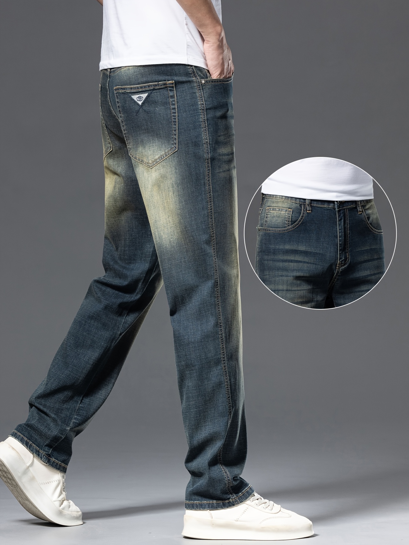     jeans   para hombres    , nueva tendencia de moda, pantalones   de     y elástica para negocios