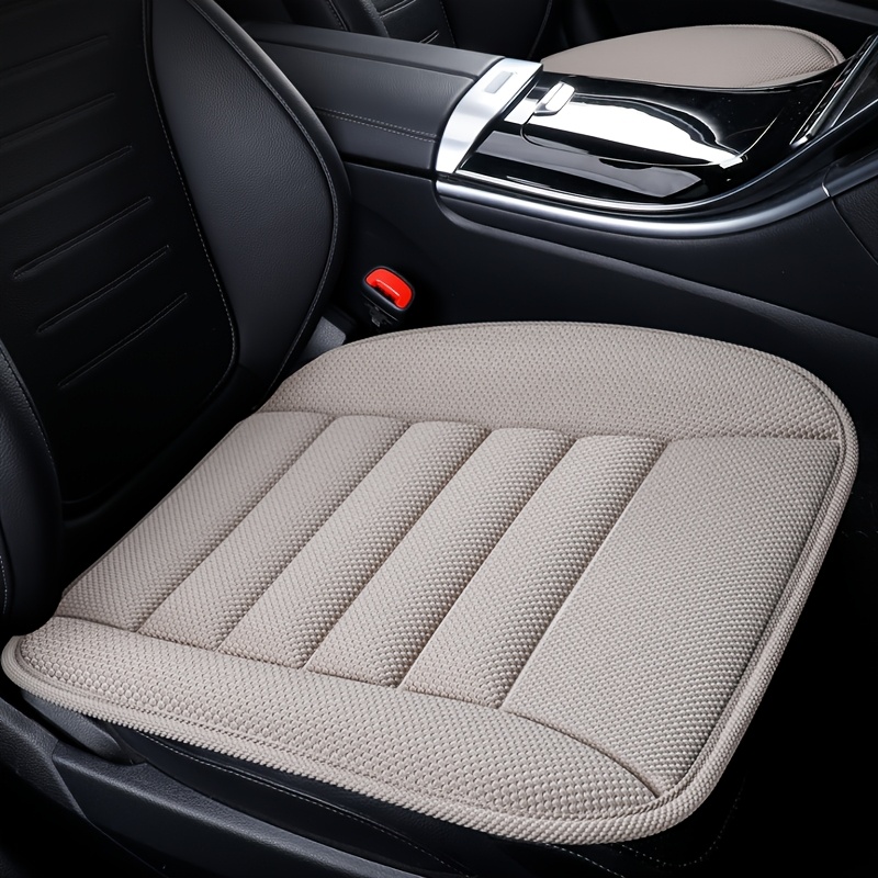 TEMU Coussin de Siège Universel Toutes , Tissu Respirant et Antidérapant, Coussin Confortable et Aéré pour Rangée, Coussin de Siège Toutes