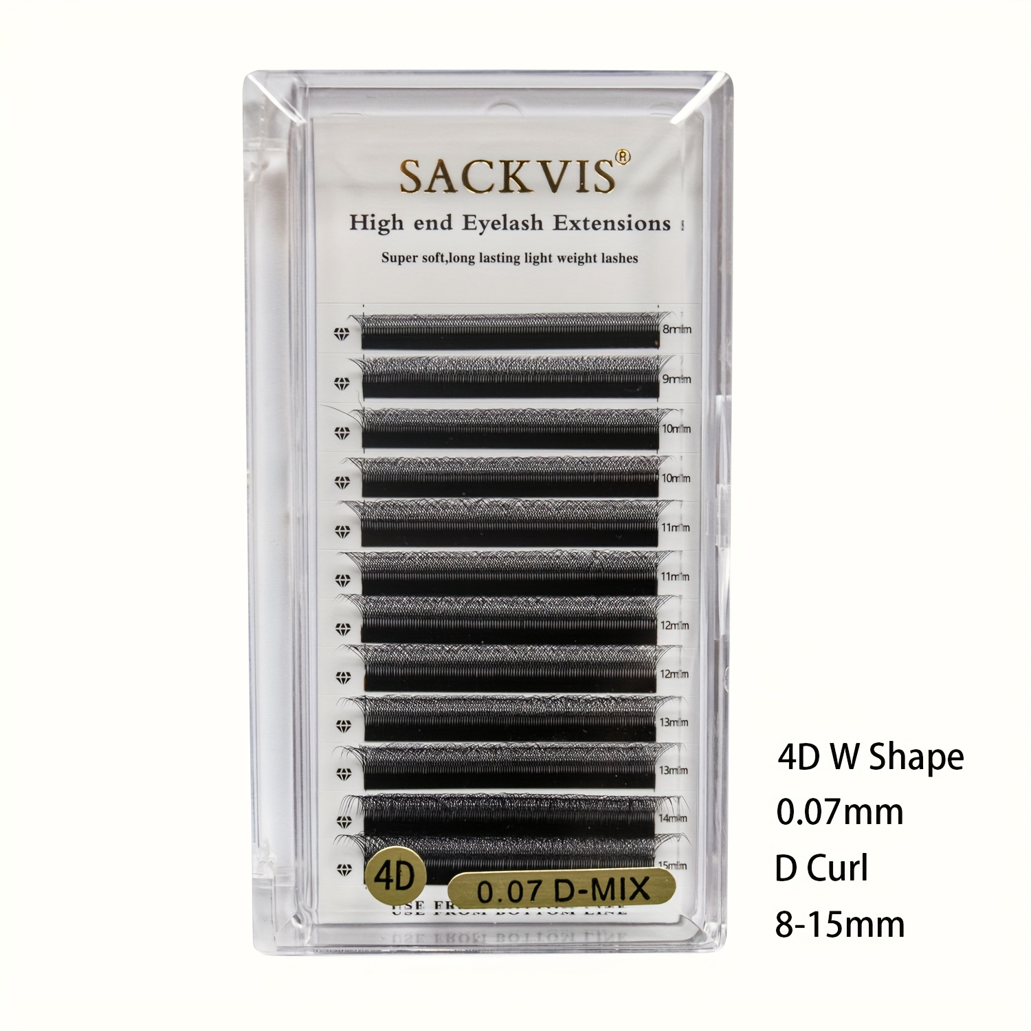 Image of 5d 4d 3d Yy 1s Eyelash Extensions Volume Lashes - Unique W-shaped, Soft Mink, Hand Woven, Spike Premade, Volume, Wispy Fans Extensions For A Full And Luscious Look