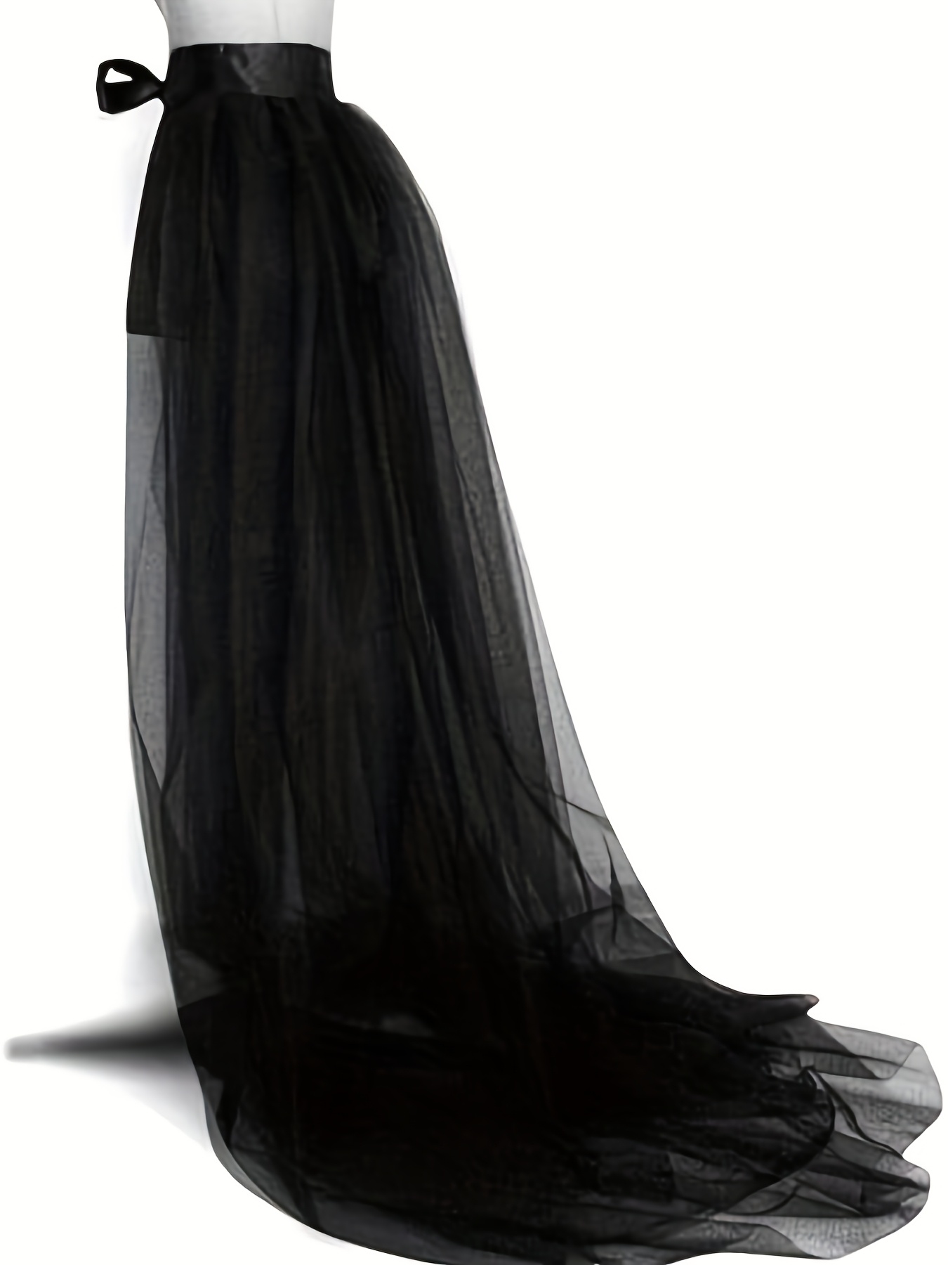 long sleeve elegant black dress BLACK STONE-EMBELLISHED LONG-SLEEVE GOWN | CULT MIA main image 0