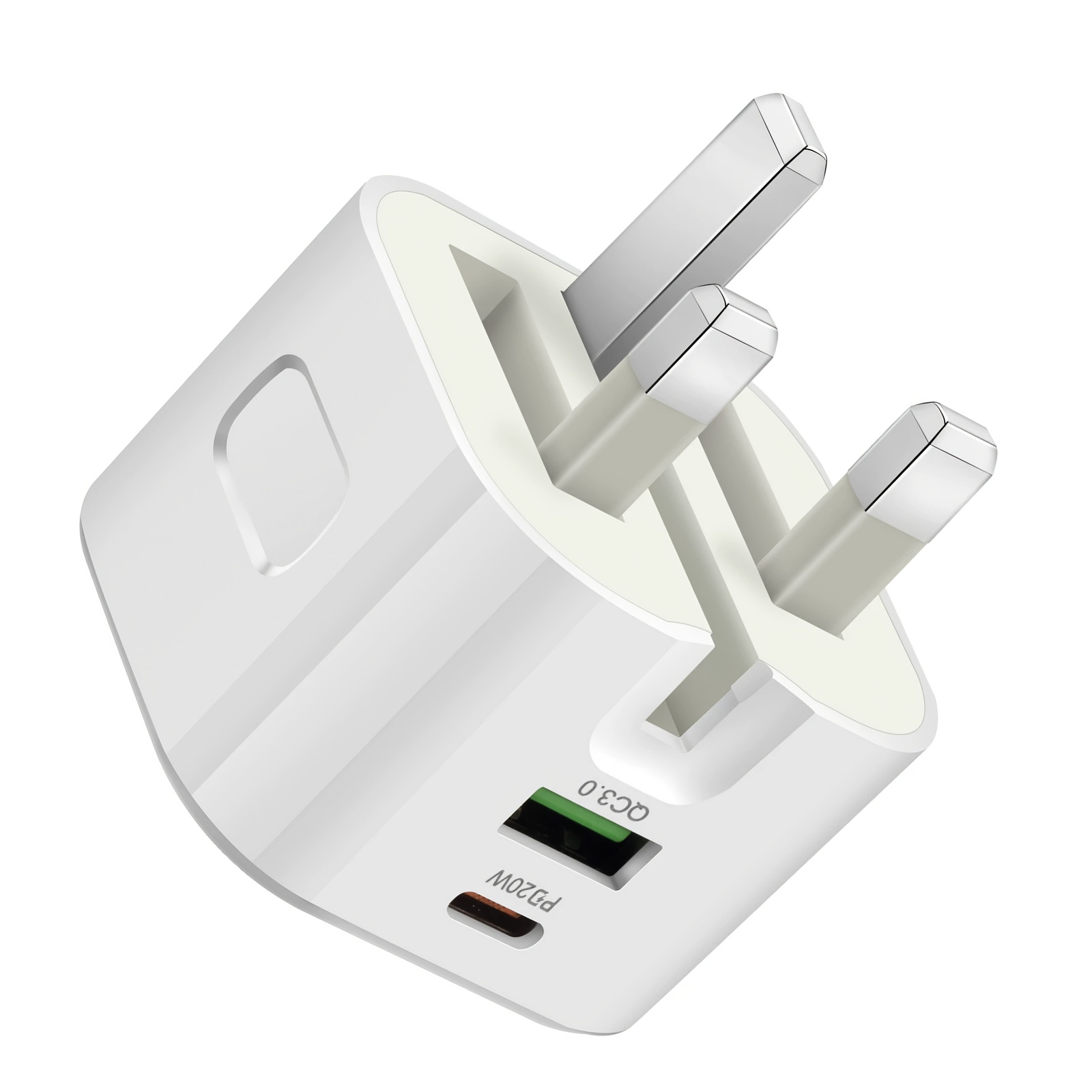 30w quick charger dual port usbc wall adapter type c and usb plug collapsible power adapter compatible with for iphone 16 16   pro max 15 plus 14 13 12 11 suitable for phones tablets and usb type   mobile charger