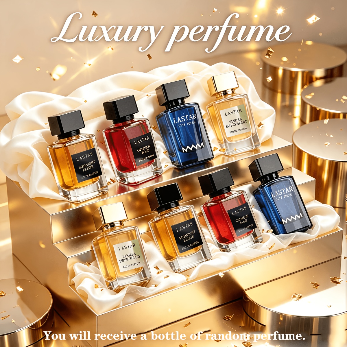 Image of Women Attractive Eau De Parfum - 50ml, 1 Random Perfume, Floral & & Aquatic Scent, Long Lasting Women's Perfume Spray, Summer Perfume. Ideal Birthday Holiday Gift For Her