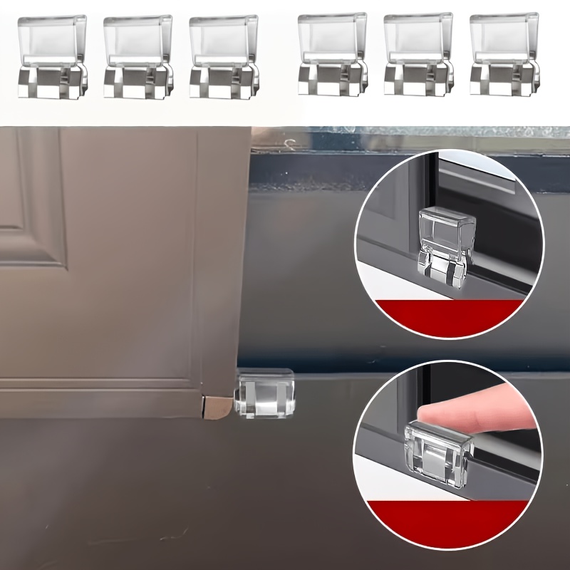 Window Lock Buckle Set, Fixed Flat Opening Limiter