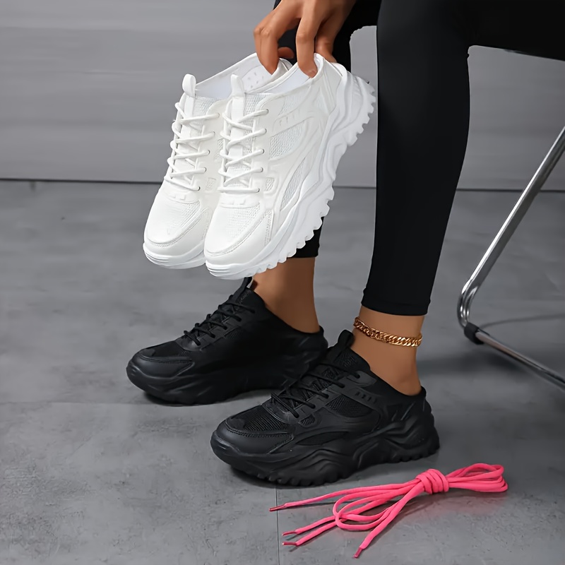 damen slip on sneakers atmungsaktive mesh stoff Temu Germany