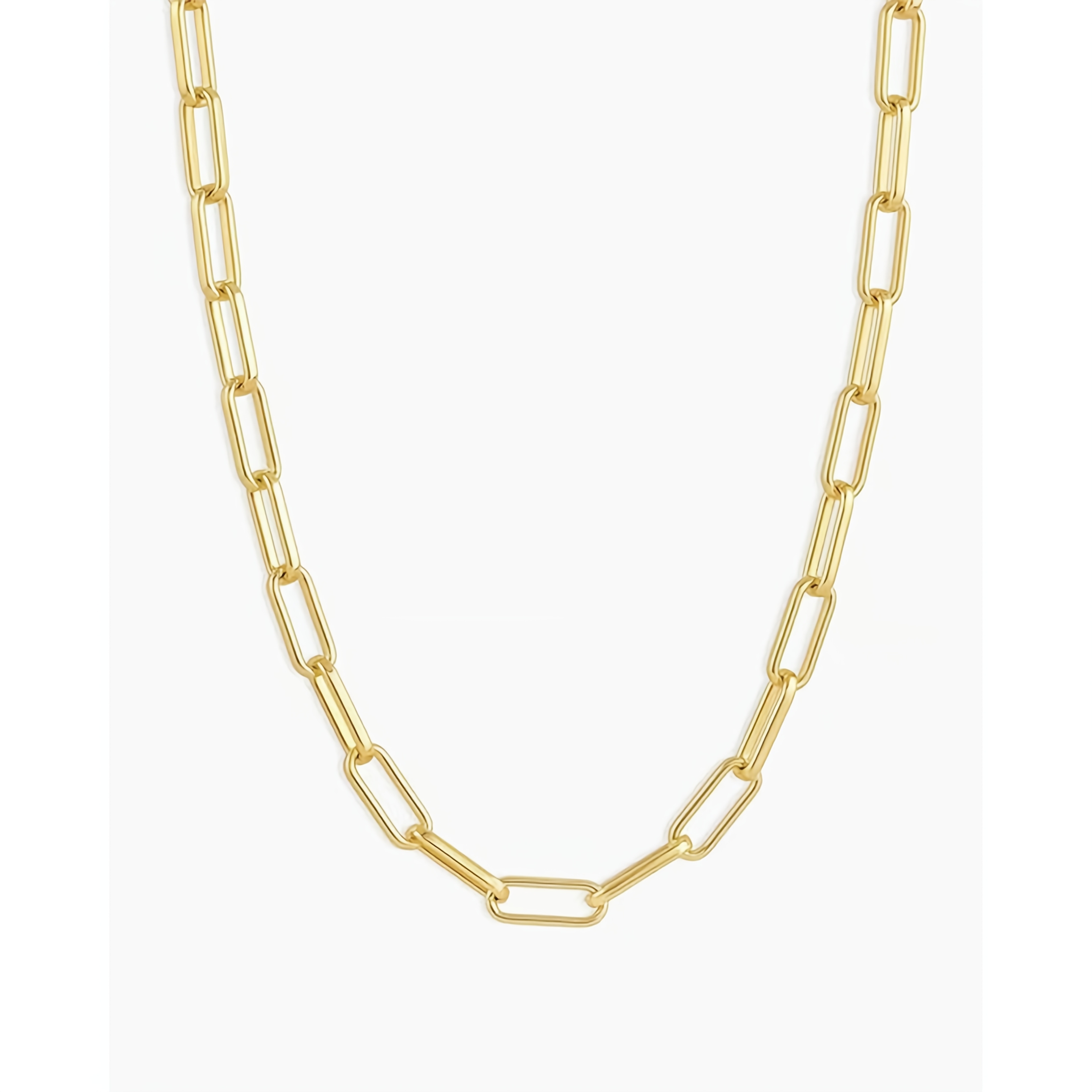 

Stylish 925 Silver Pull-up Gold Necklace, Plated In 18k Golden, For Girls, Friends, , , Suitable For , Fine Gifts