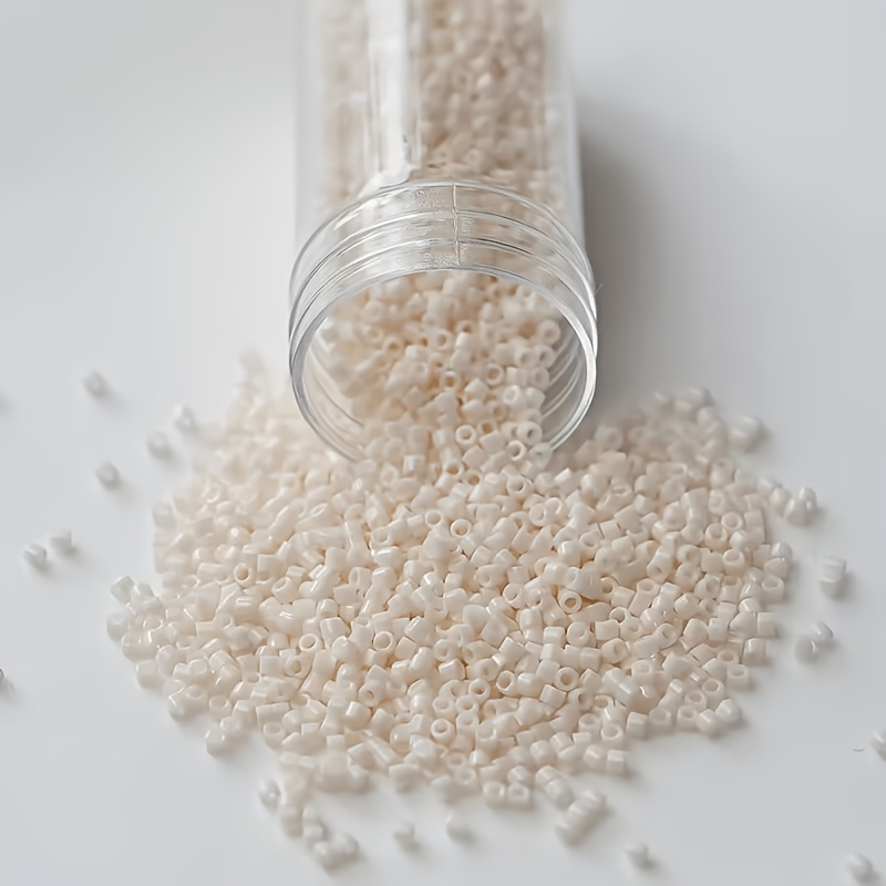 TEMU MIYUKI DELICA 8/11 Seed Bead Serie, 230 Stück, Hochwertige, farbechte Glasperlen, geeignet für Schmuckherstellung und Perlenprojekte und