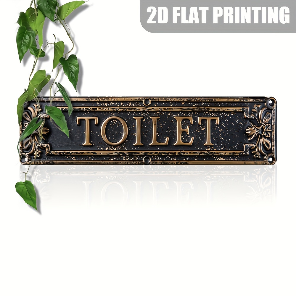 

[top-] - Aluminum (15.7"x3.9") - Humorous Decor For , , & -