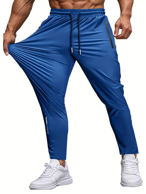 mens sweatpants lightweight active pants outdoor hiking fishing pants quick dry for running jogging yoga golf with