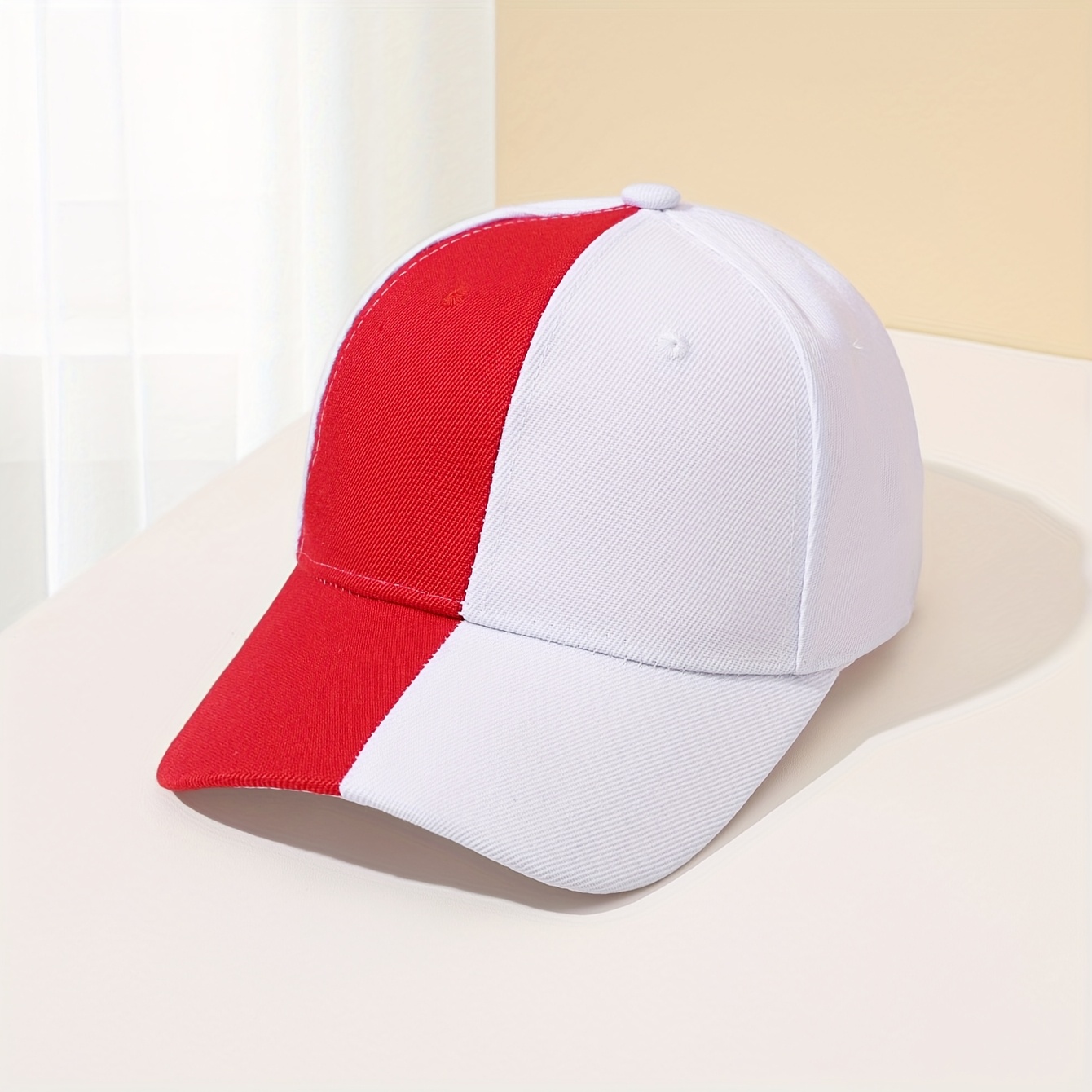 TEMU 1 stuk 1 stuks Unisex Verstelbare Funky Baseballpet - Geschikt voor Outdoor Sport, Muziekfestival & Streetwear, Verstelbare Dad Pet