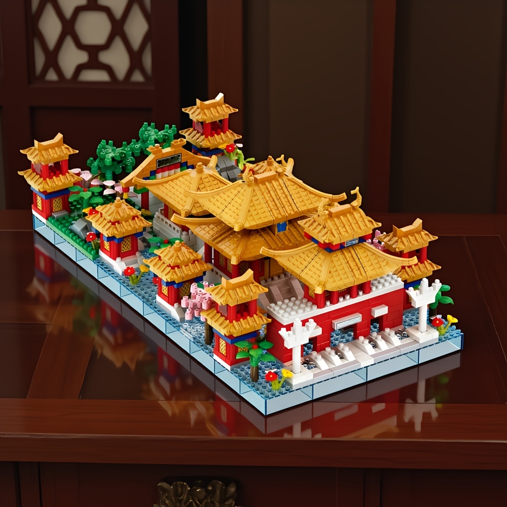 Chinese Style Forbidden City Palace Building Block Toy