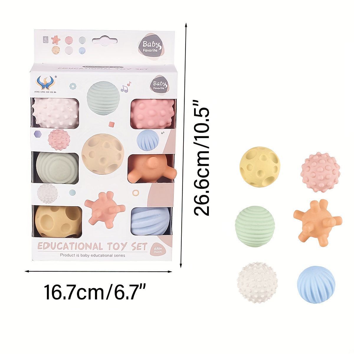 Textured Soft Balls Safe Squeeze Ball Easy to Grip Youngsters Bath Squeeze Massa