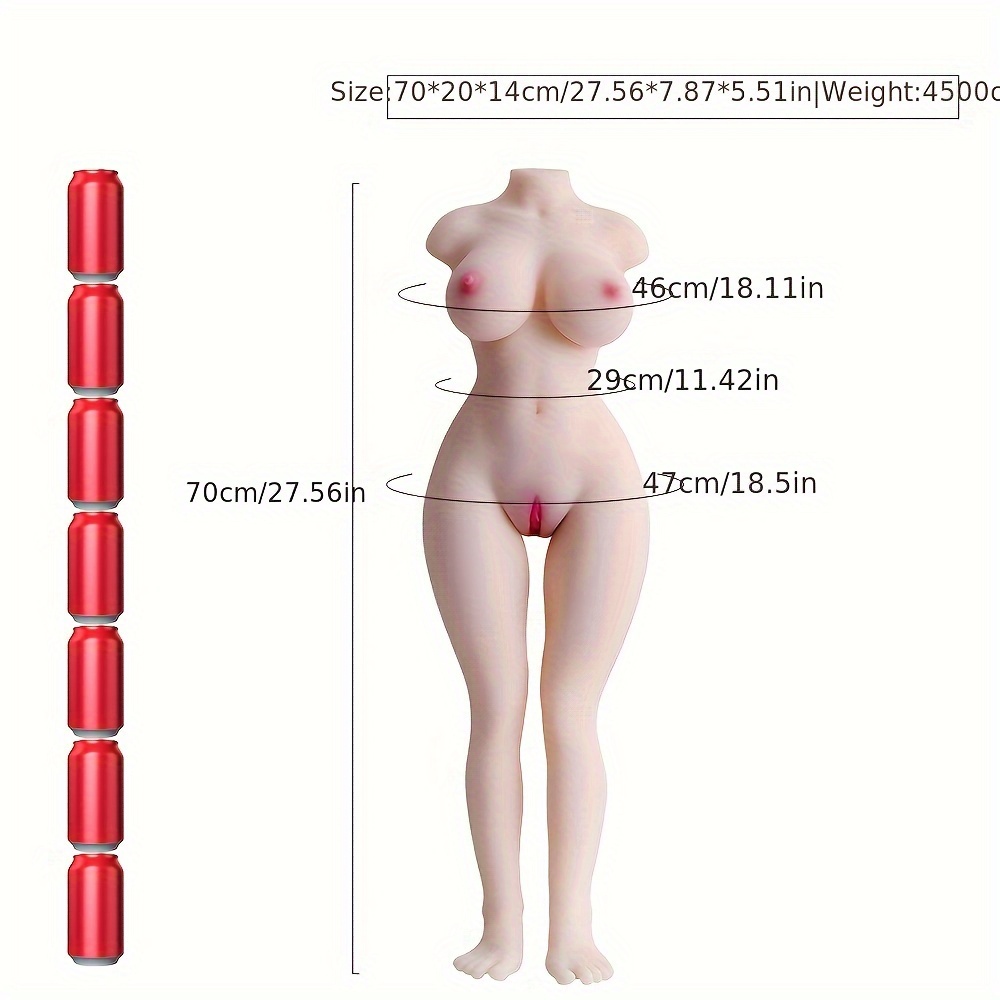 1pc sex doll with legs for female body silicone tpe male sex dildo with vagina sex doll for adults for men with chest realistic soft sex doll adult male sex toys details 3
