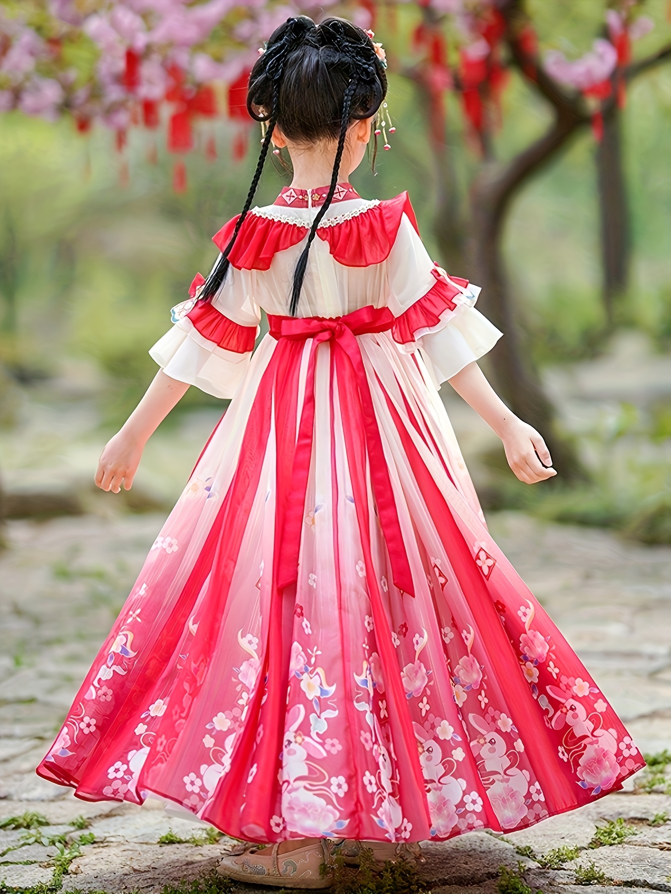 summer traditional chinese clothing girls featuring a tang - Temu United  Arab Emirates, image size:800x1067