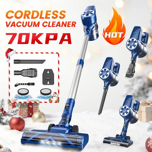 cordless vacuum cleaner max 70kpa powerful stick vacuum with anti vacuum cleaners for home 50 72oz dust cup rechargeable wireless vacuum for hardwood floor carpet pet hair cordless vacuum cleaner for home