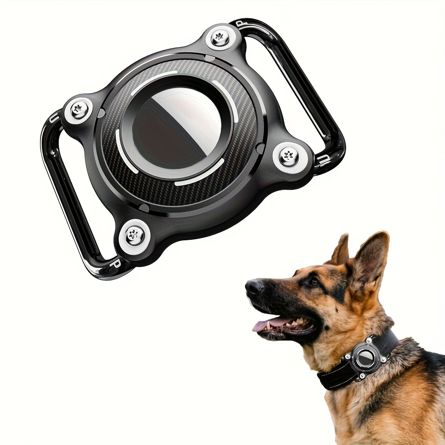 Temu – TEMU Airtag Protective Case, Pet Safety Gear, Pet Tracking, Compact Protector, , Shockproof Cover, High Quality Material, Pet Tag Cover, Protective
