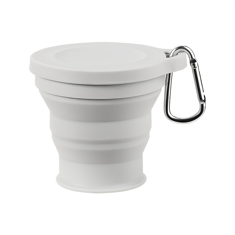 TEMU 180ml Silicone Folding Mug Outdoor Travel Mug Retractable Camping Mug Portable Compression Mug