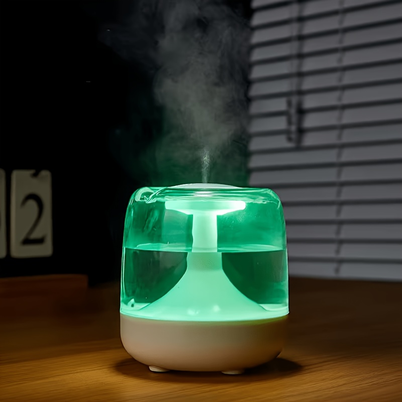 TEMU d'Intérieur, Alimenté par USB, avec Niveau d'Eau , Autonomie de 24 Heures. Convient pour Salons, Chambres, Bureaux, etc. Particulièrement Idéal