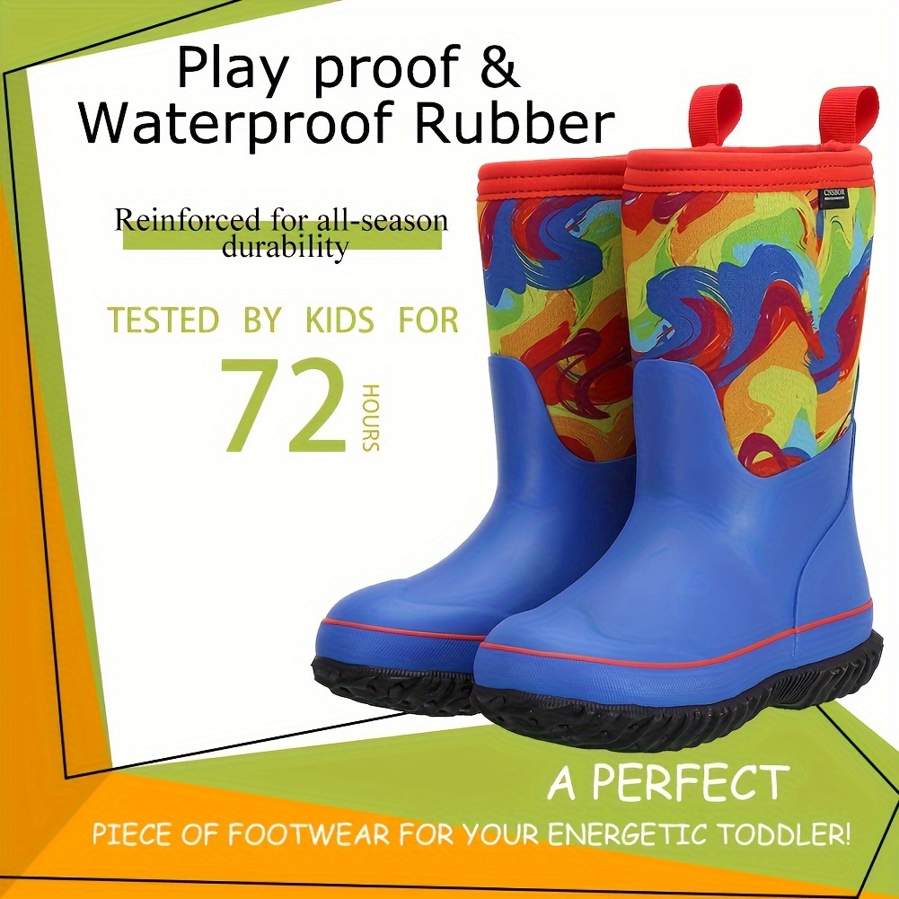 Rain Boots For Kids - Temu