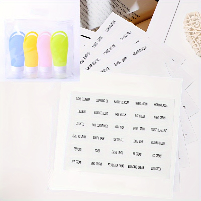 waterproof labels sold on Temu Australia