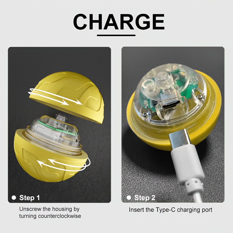 Smart Electric Ball for Dogs with Dynamic Lights