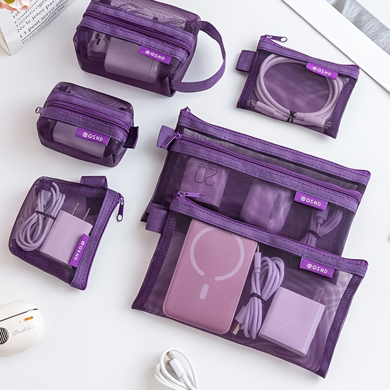TEMU 6 pezzi di beauty case da donna